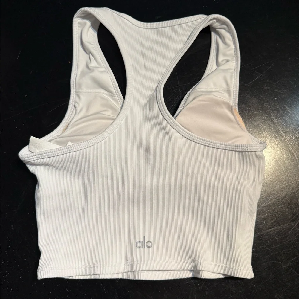 Alo Goddess Ribbed Tank - Picture 3 of 5